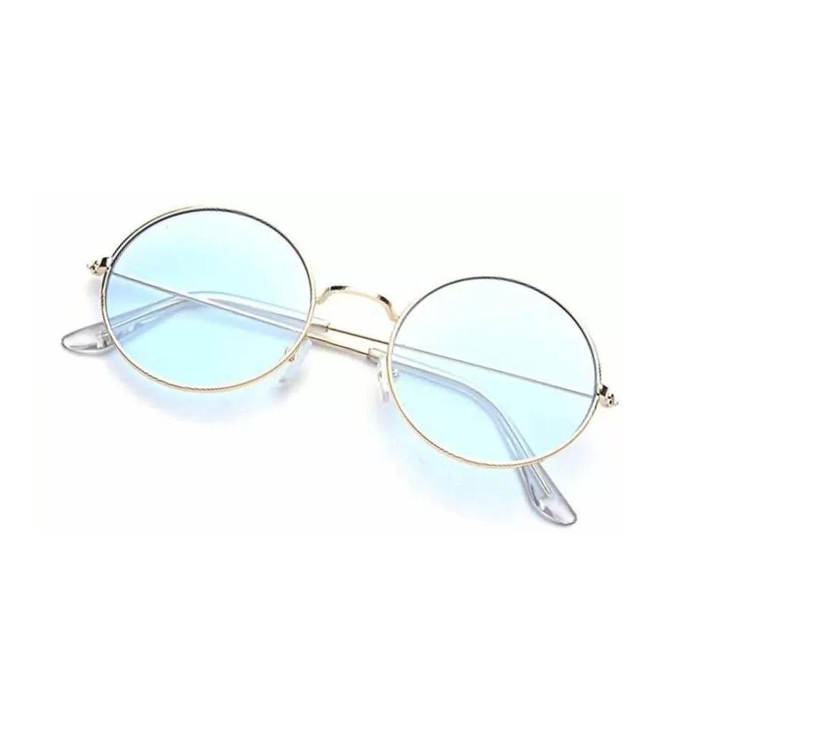 CB055 Round Blue Sunglasses – Classic Style with Modern Protection