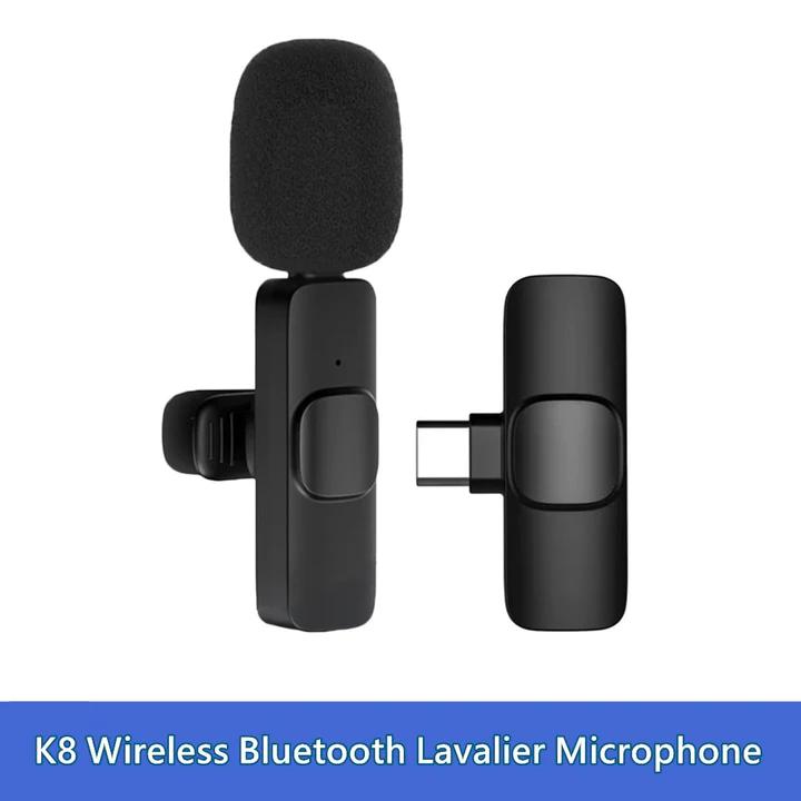 K8 Wireless Lavalier Microphone – Clear, Portable &amp; Professional