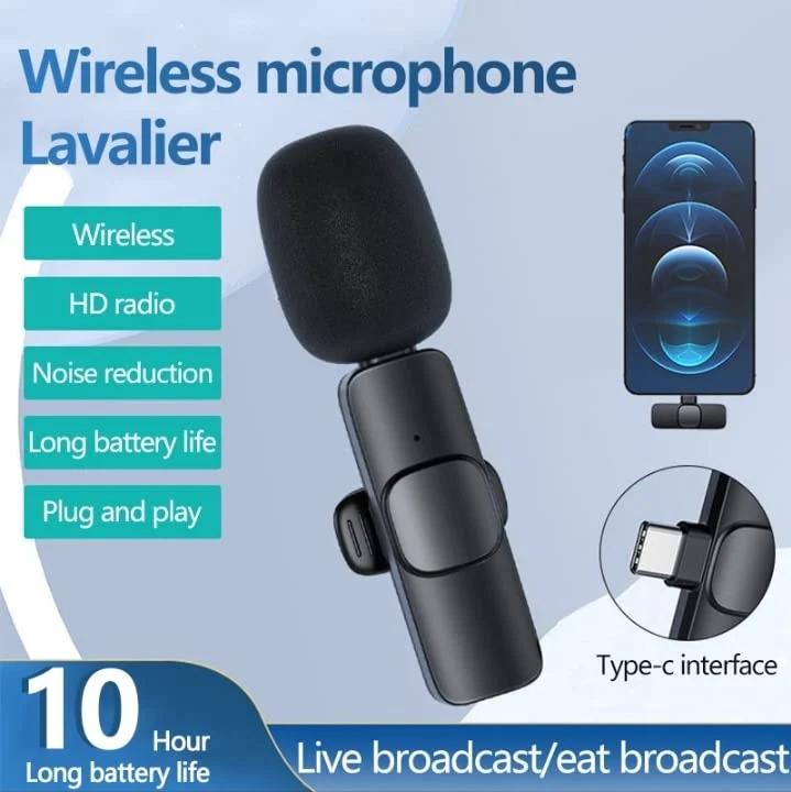 K8 Wireless Lavalier Microphone – Clear, Portable &amp; Professional