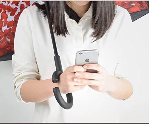 Double Layer Inverted Reversible No-Drip Umbrella with C-Shape Handle