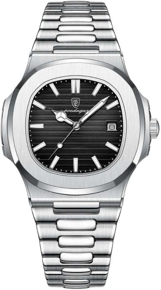Luxury Stainless Steel Watch – Timeless Elegance, Everyday Style